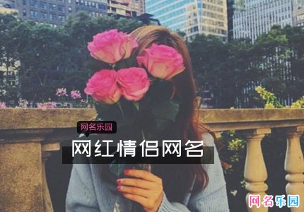 网红情侣网名超甜 微信网红情侣网名