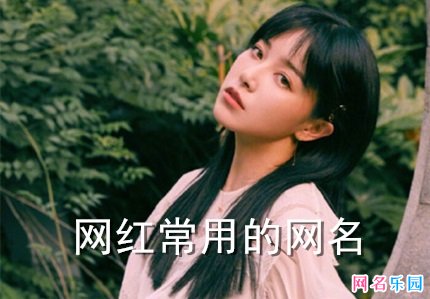 网红常用的网名 让人过目不忘的网红网名