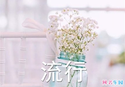 2021年最流行个性网名