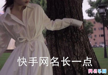 快手网名长一点的