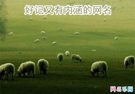 好记又有内涵的网名