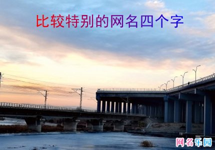 比较特别的网名四个字