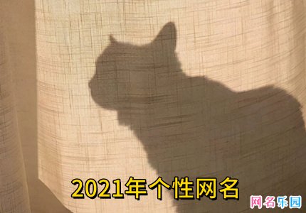 2021年个性网名最新